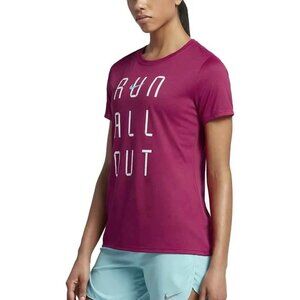 NIKE women's  Burgundy t-shirt XL LIKE NEW!!